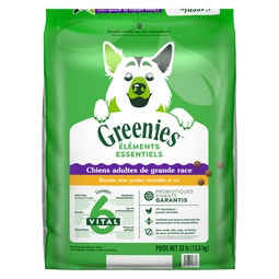 GREENIES ÉLÉMENTS ESSENTIELS pour chiens de grande race – recette avec poulet véritable et riz image