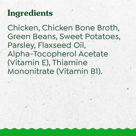 GREENIES™ SMART TOPPER Chicken, Green Beans & Sweet Potatoes Recipe image 1