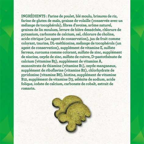 Gâteries dentaires pour chats adultes FELINE GREENIES(MC) saveur de poulet rôti au four en format méga image 1