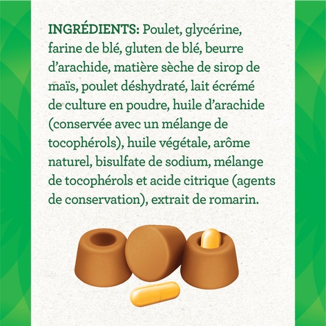 Gâteries pour chiens adultes GREENIES(MC) PILL POCKETS(MC) format pour capsules saveur de beurre d'arachide image 1