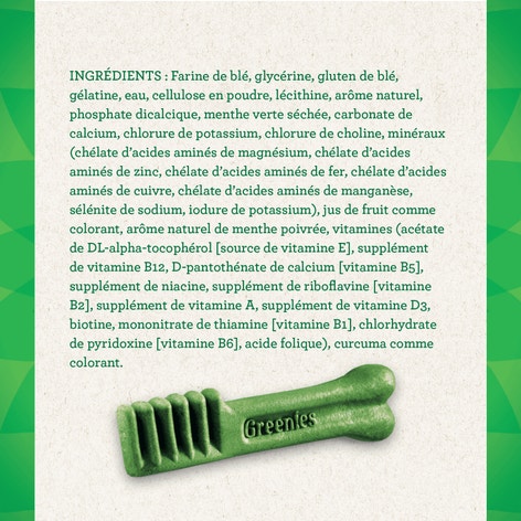 Gâteries dentaires pour chiens adultes GREENIES(MC) Frais format moyen image 1