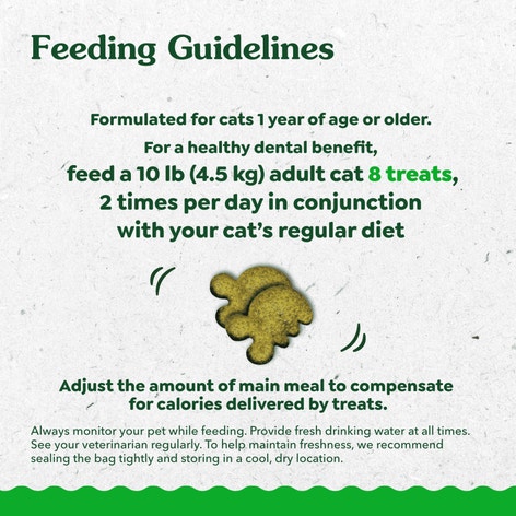 FELINE GREENIES™ Adult Dental Catnip Flavour image 1