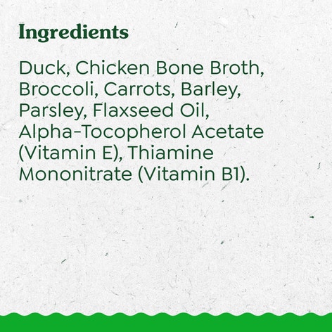 GREENIES™ SMART TOPPER Duck, Broccoli, Carrots & Barley Recipe image 1