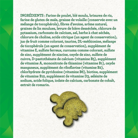 Gâteries dentaires pour chats adultes FELINE GREENIES(MC) saveur d'herbe à chat image 1