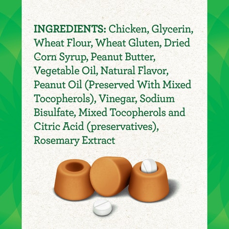 GREENIES™ PILL POCKETS™ Adult Tablet Size Peanut Flavour, Tablet image 1