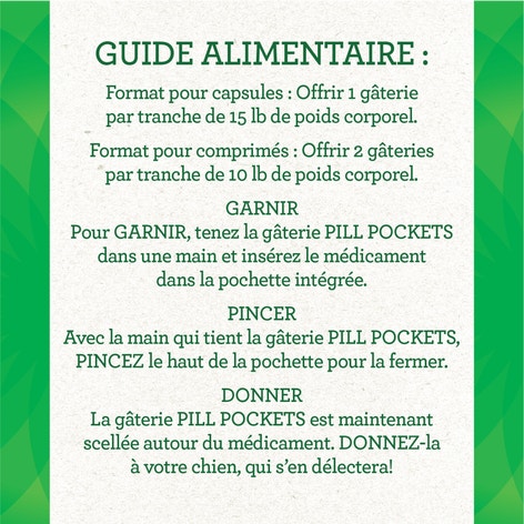 Gâteries pour chiens adultes GREENIES(MC) PILL POCKETS(MC) format pour capsules saveur de beurre d'arachide image 1