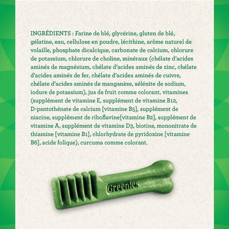 Gâteries dentaires pour chiens adultes GREENIES(MC) Original format moyen image 1