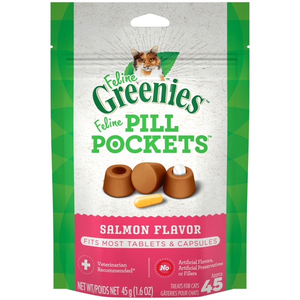 GREENIES™ FELINE PILL POCKETS™ Adult Salmon Flavour image 1
