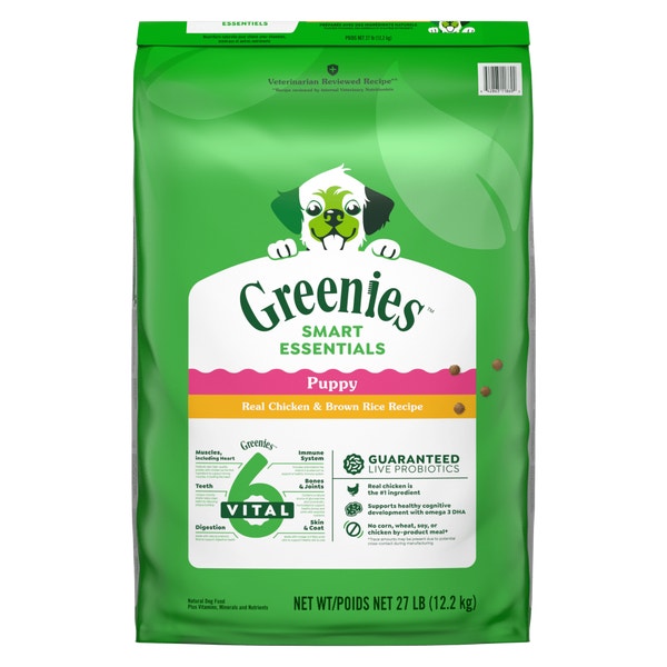 GREENIES SMART ESSENTIALS Puppy Real Chicken and Brown Rice Recipe image 1