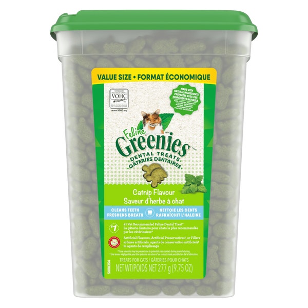 FELINE GREENIES™ Adult Dental Catnip Flavour image 1