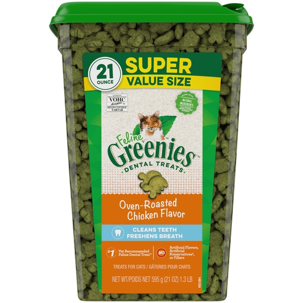 GREENIES™ FELINE Adult Dental Oven Roasted Chicken Flavour image 1