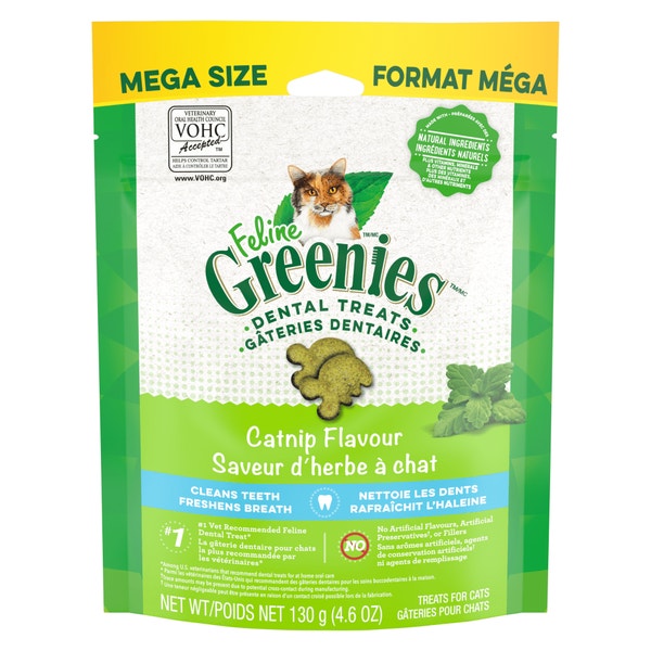 GREENIES™ FELINE Adult Dental Catnip Flavour image 1
