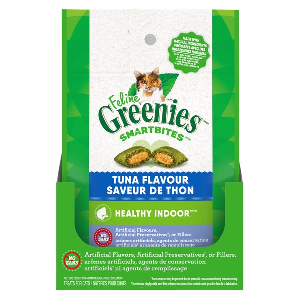 FELINE GREENIES™ SMARTBITES™ Healthy Indoor™ Adult Cat Treats Tuna Flavour image 1