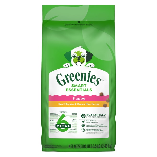 GREENIES SMART ESSENTIALS Puppy Real Chicken and Brown Rice Recipe image 1