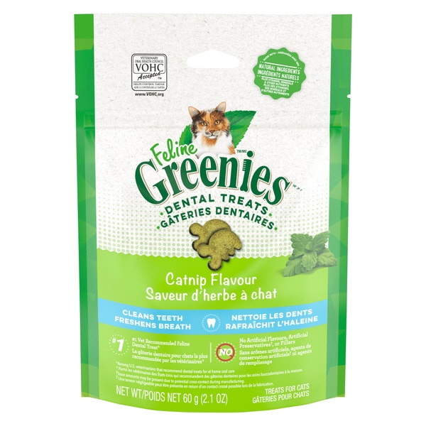GREENIES™ FELINE Adult Dental Catnip Flavour image 1