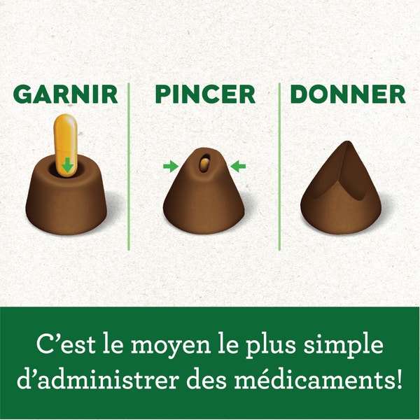 Gâteries pour chiens adultes GREENIES(MC) PILL POCKETS(MC) format pour capsules saveur de poulet image 2