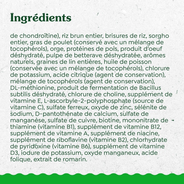 GREENIES ÉLÉMENTS ESSENTIELS digestion et peau sensibles – recette avec agneau véritable et riz brun image 4