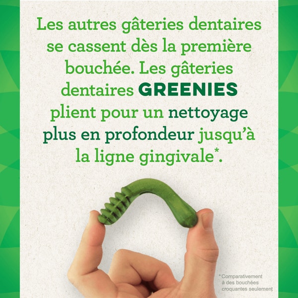Gâteries dentaires pour chiens adultes GREENIES(MC) Original format Teenie image 3