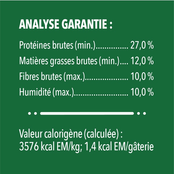 Gâteries dentaires pour chats adultes FELINE GREENIES(MC) saveur de poulet rôti au four image 4