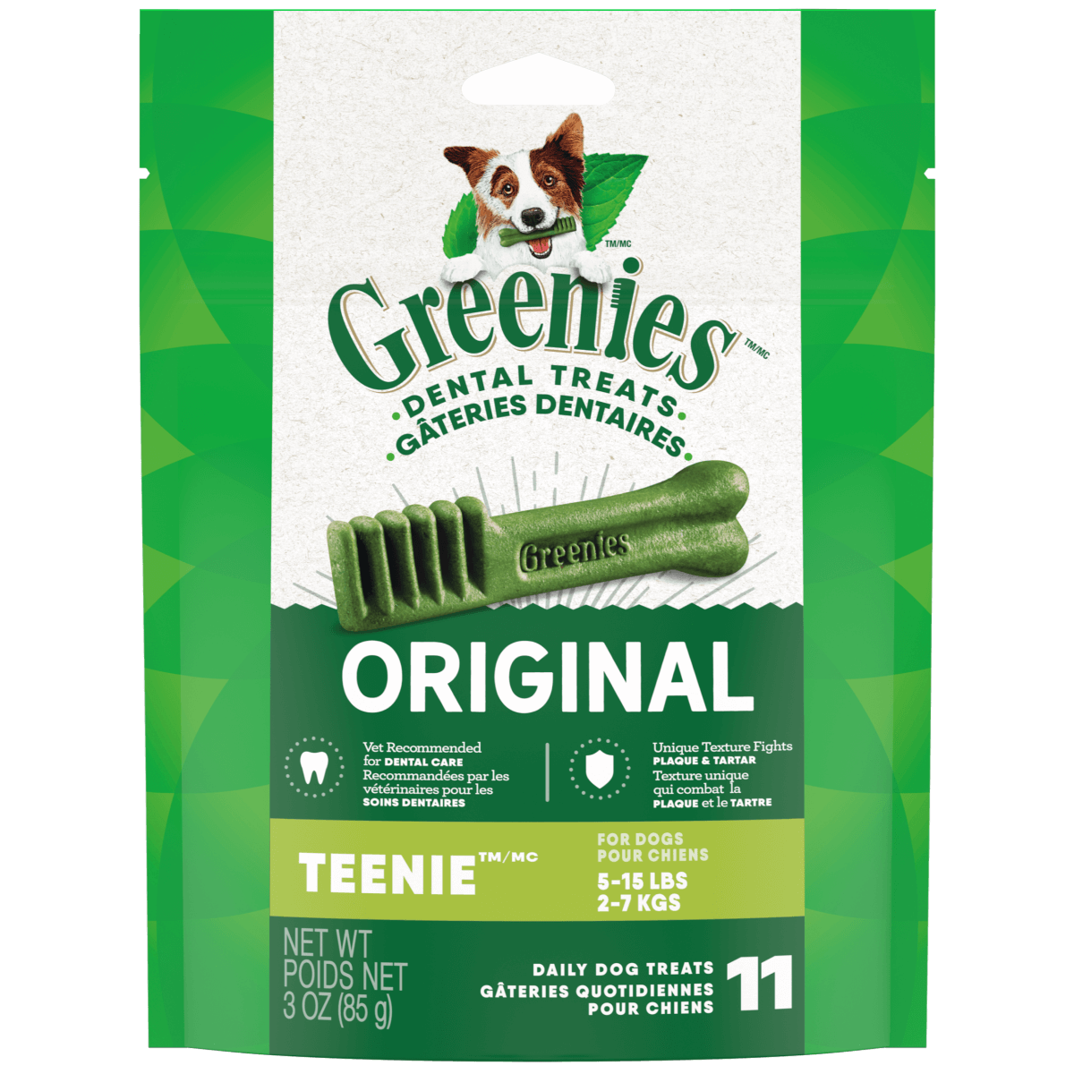 GREENIES™ TEENIE™ Adult Dental Treats Original Greenies Canada