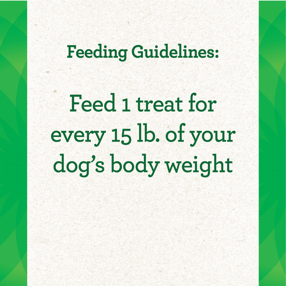 GREENIES™ PILL POCKETS™ Adult Tablet Size Chicken Flavour, Capsule feeding guidelines image
