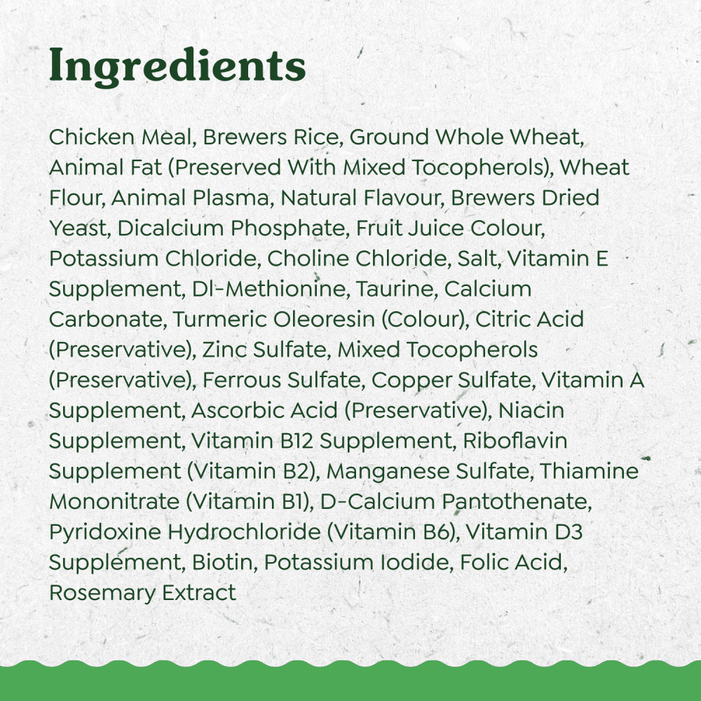 GREENIES™ SMARTBITES™ Chicken Flavour ingredients image