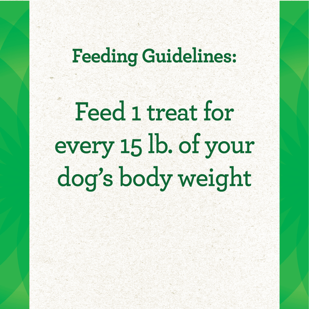GREENIES™ PILL POCKETS™ Adult Tablet Size Chicken Flavour, Capsule feeding guidelines image