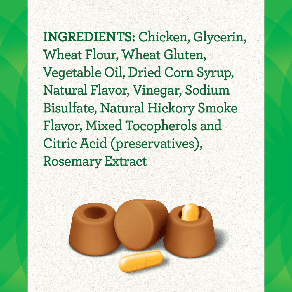 GREENIES™ PILL POCKETS™ Adult Tablet Size Chicken Flavour, Capsule ingredients image