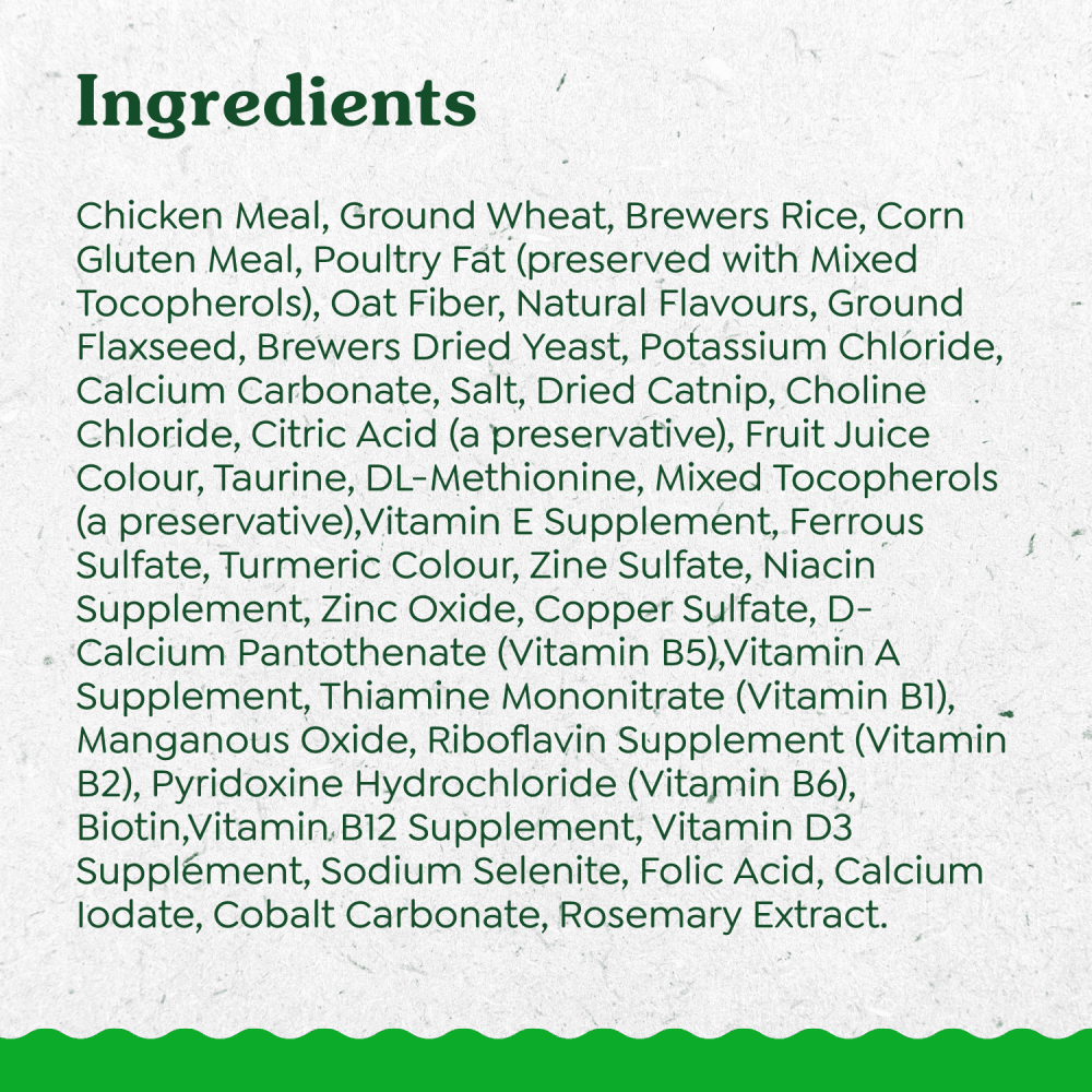 FELINE GREENIES™ Adult Dental Catnip Flavour ingredients image