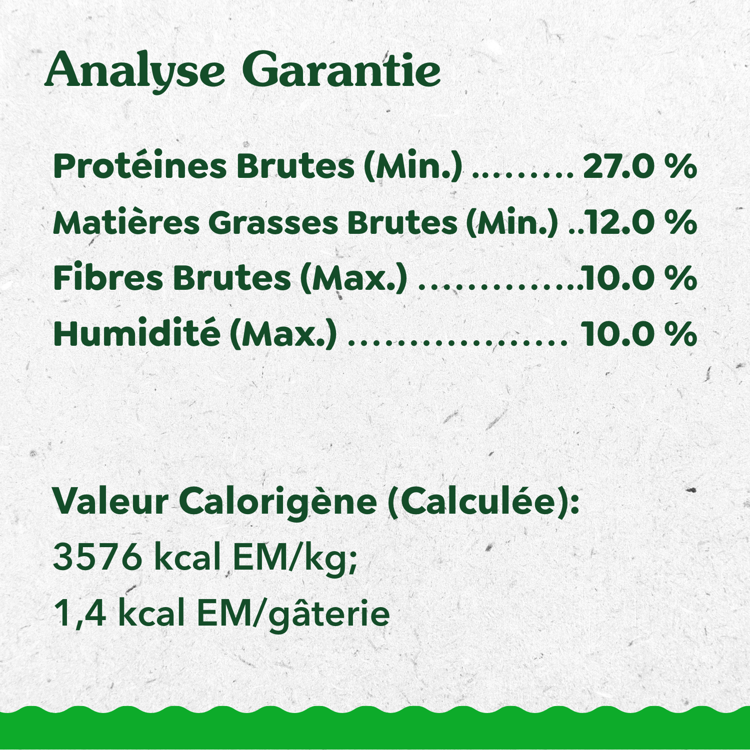 Gâteries dentaires pour chats adultes FELINE GREENIES saveur d’herbe à chat guaranteed analysis image