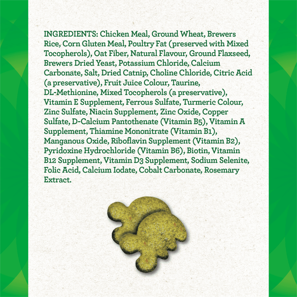 GREENIES™ FELINE Adult Dental Catnip Flavour ingredients image