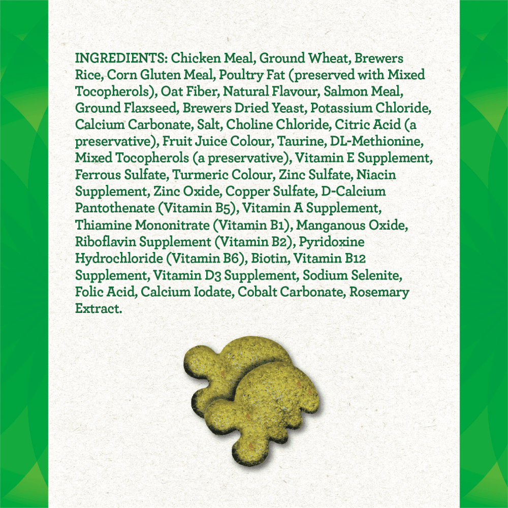 GREENIES™ FELINE Adult Dental Savory Salmon Flavour, Pouch ingredients image